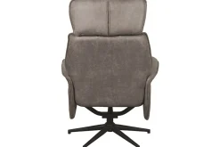 Relaxfauteuil Taupe Micro Suede CH-73.017 Verdal