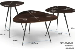 Salontafel Brown Loua
