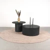 Salontafelset Zwart Oliva