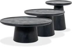 Salontafelset Zwart Ron