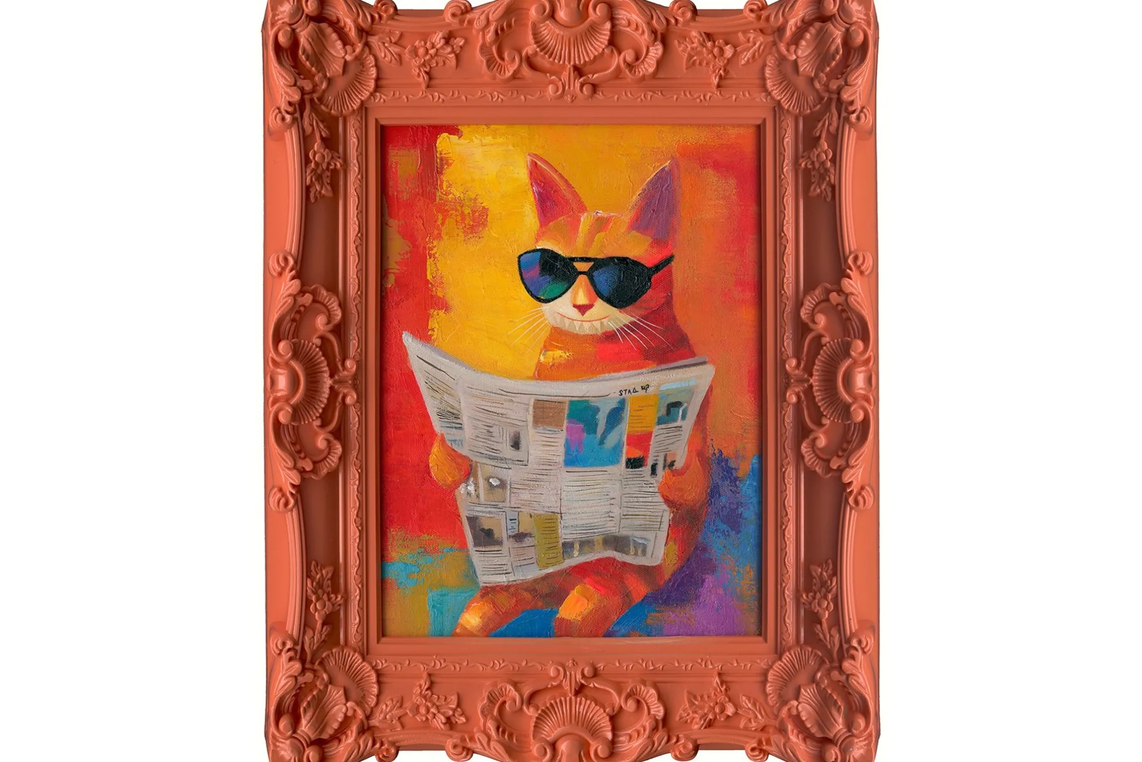 Schilderij Mr Whiskerworth