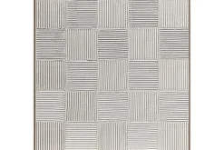 Schilderij Striped Checkers