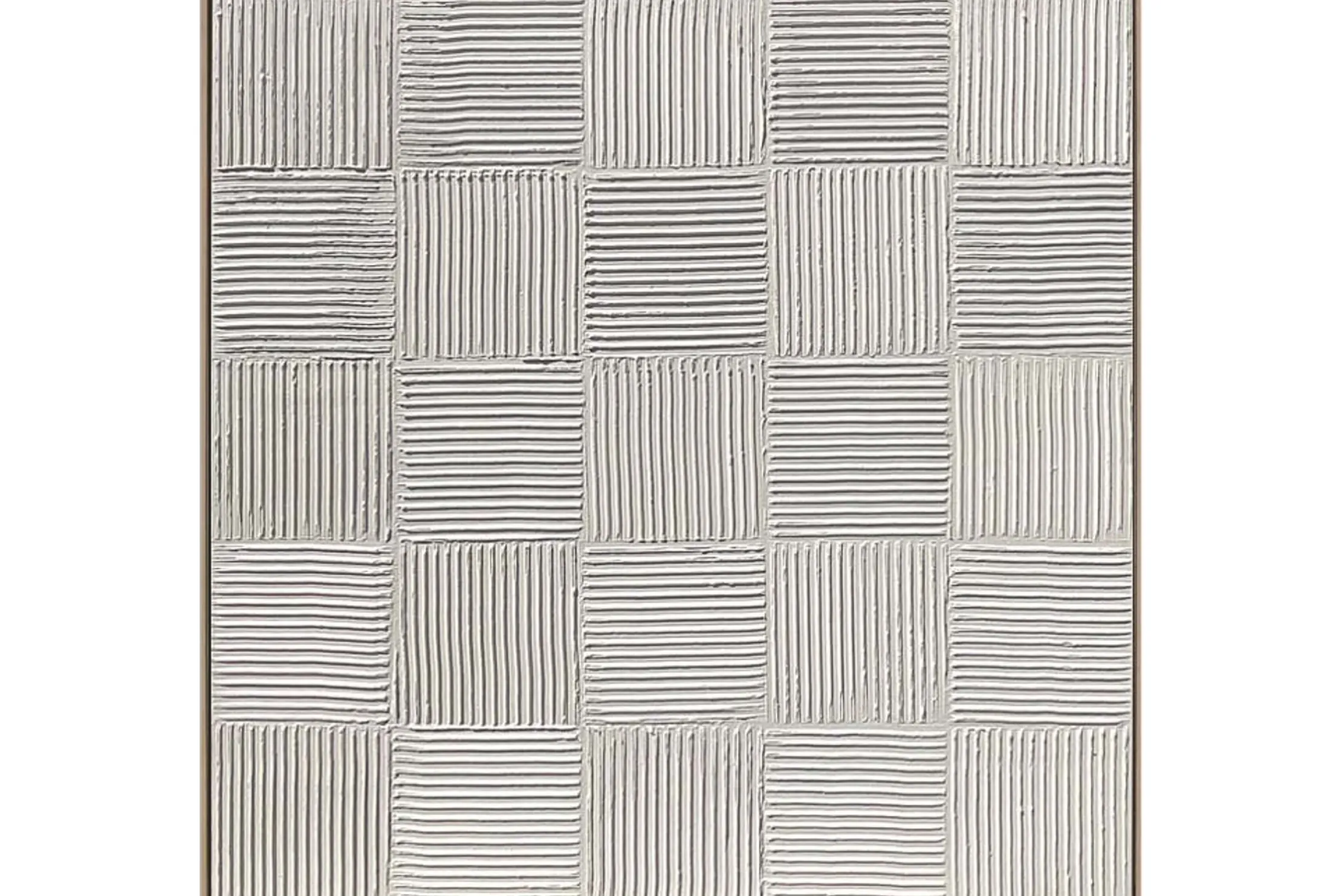 Schilderij Striped Checkers