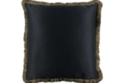 Sierkussen Black + Fringe Bronze Dafne | Claudi