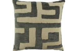 Sierkussen Dark Taupe Kubana | Claudi
