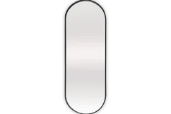 Spiegel Zwart Oval