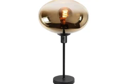 Tafellamp goudkleurig glas Bellini