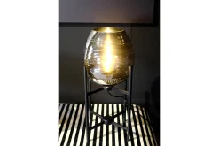 Tafellamp Zwart Rookglas Fantasy