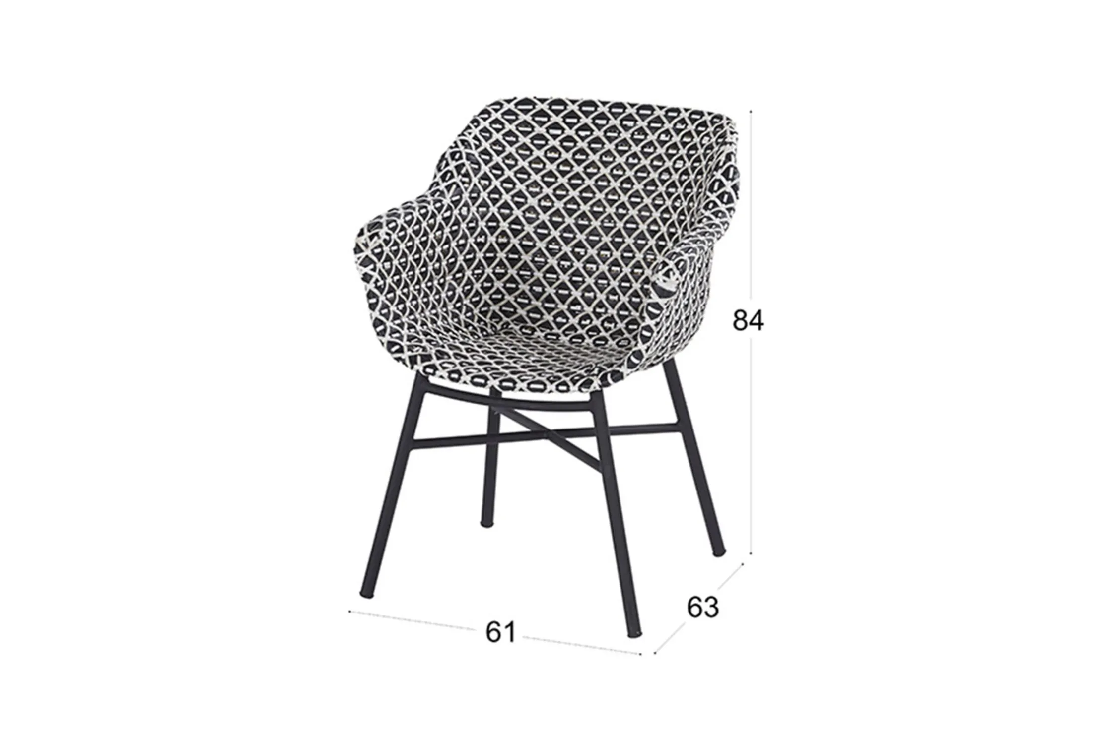 Tuinstoel 53.594.008 Delphine