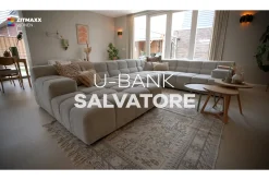 U-hoekbank Salvatore