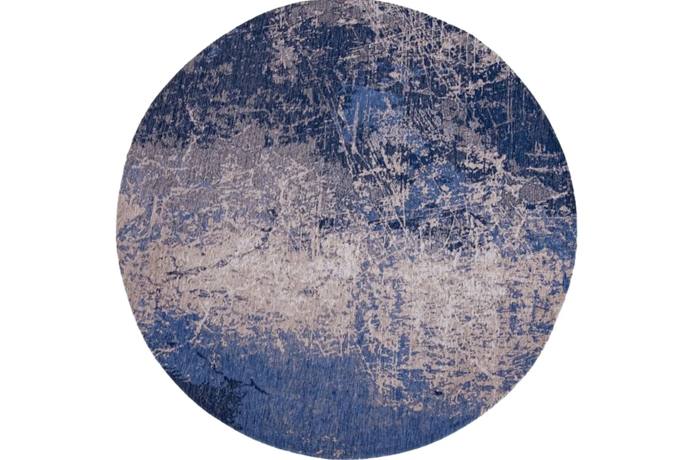 Vloerkleed Abyss Blue 8629 Mad Men Cracks