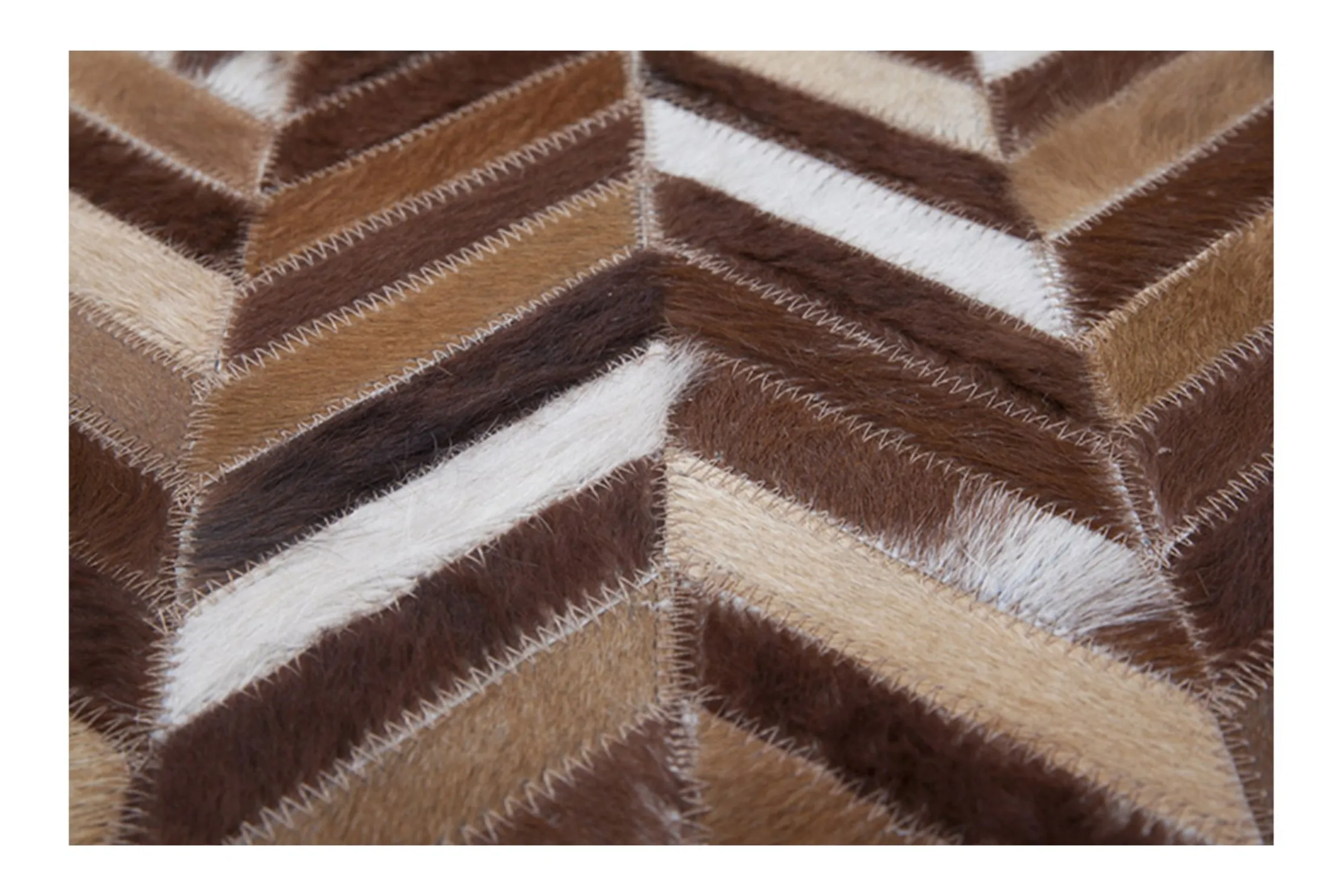 Vloerkleed 852 beige Leather