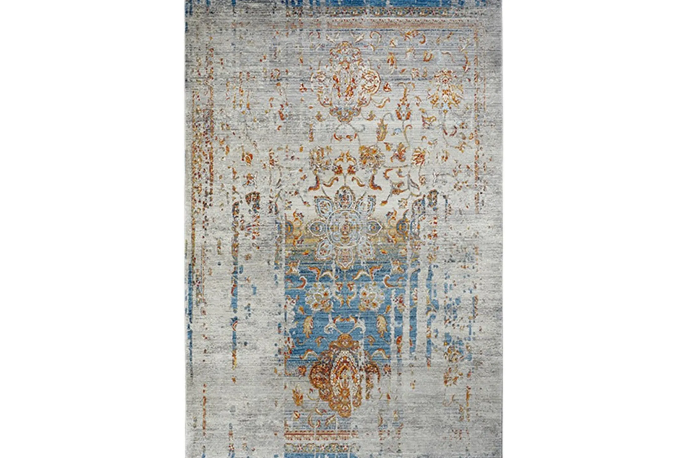 Vloerkleed 453 blue Luang