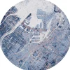 Vloerkleed Conductive Blue 9314 Tokyo Cities