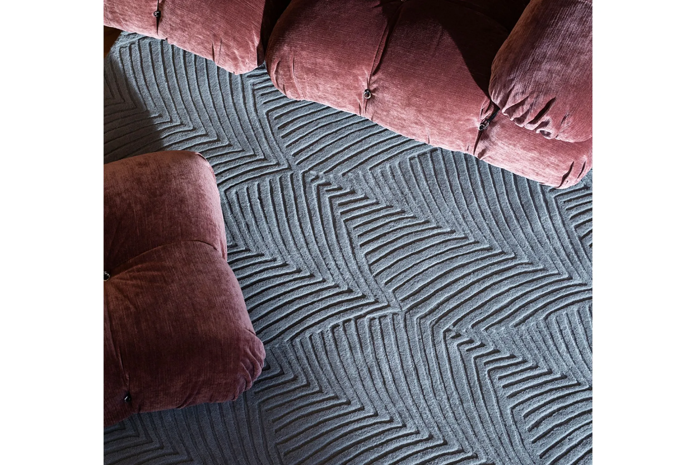 Vloerkleed Cool Grey 38904 Folia | Wedgwood Home