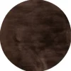 Vloerkleed Dark Taupe rond Heat