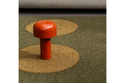 Vloerkleed Festival Dots Olive 495817 Habitat | Brink & Campman