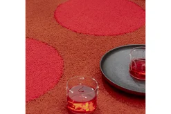 Vloerkleed Festival Dots Red 495800 Habitat | Brink & Campman