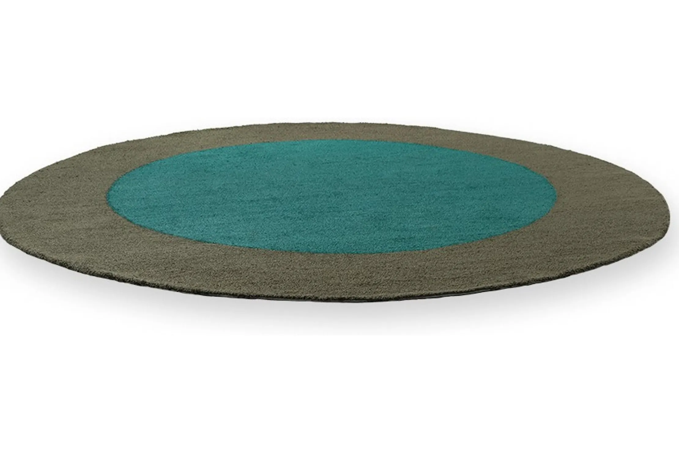 Vloerkleed Festival Round Aqua 496308 Habitat | Brink & Campman