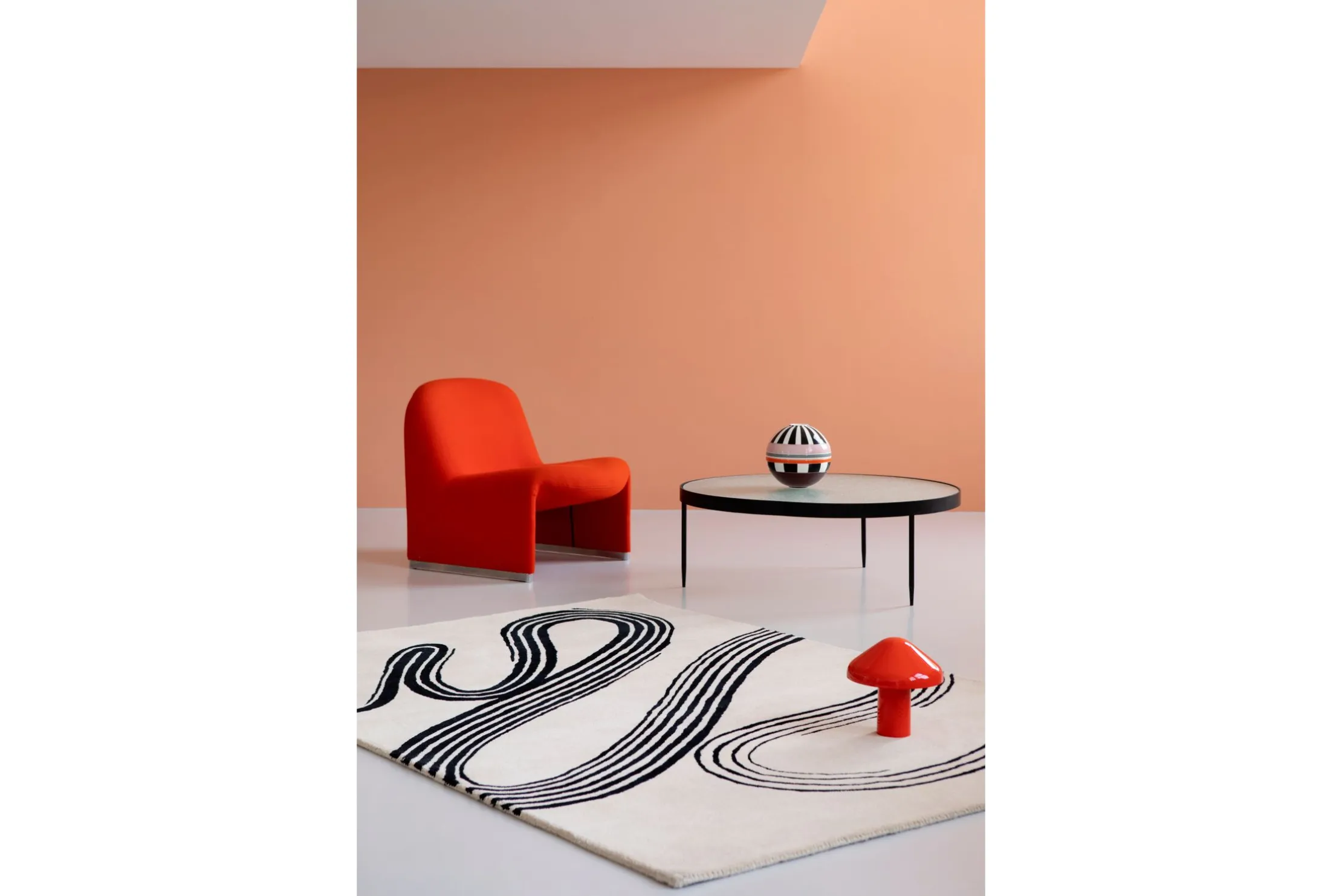 Vloerkleed Flow Sand 91309 Decor | Brink & Campman