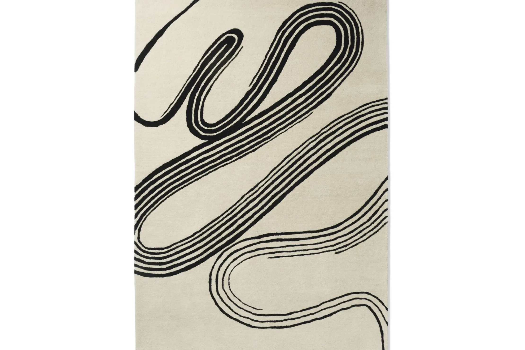 Vloerkleed Flow Sand 91309 Decor | Brink & Campman
