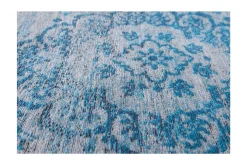 Vloerkleed Grey Turquoise 8255 Fading World Medallion