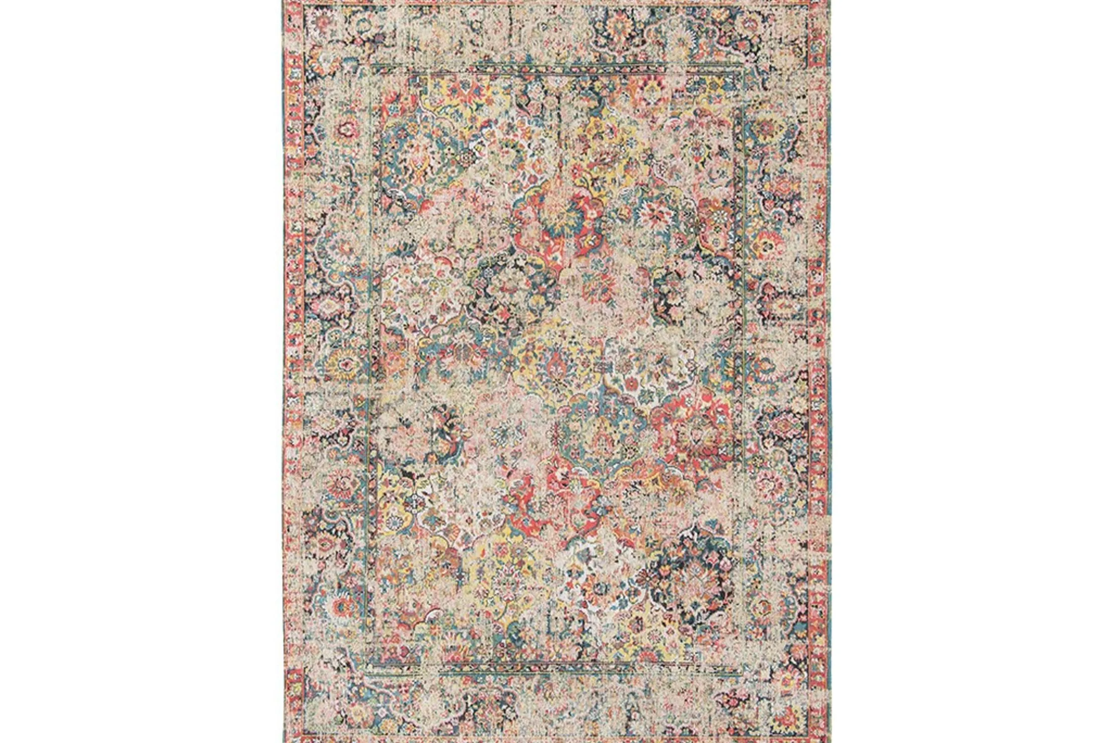Vloerkleed Janissery Multi 8712 Antiquarian Antique Bakhtiari
