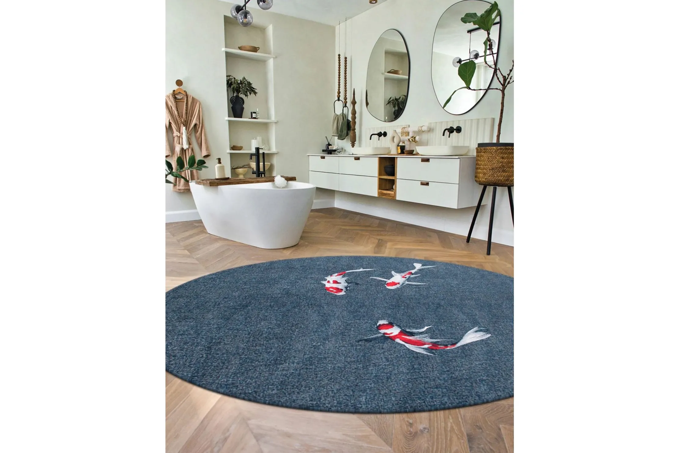 Vloerkleed Japanese Pond 9390 Pop