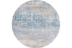 Vloerkleed Long Island Blue 8718 Atlantic Streaks