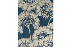 Vloerkleed Midnight 039708 Japanese Floral
