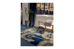Vloerkleed Midnight 039708 Japanese Floral