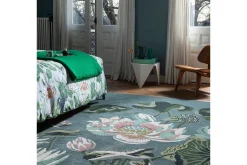 Vloerkleed Midnight Pond 038608 Waterlily | Wedgwood Home