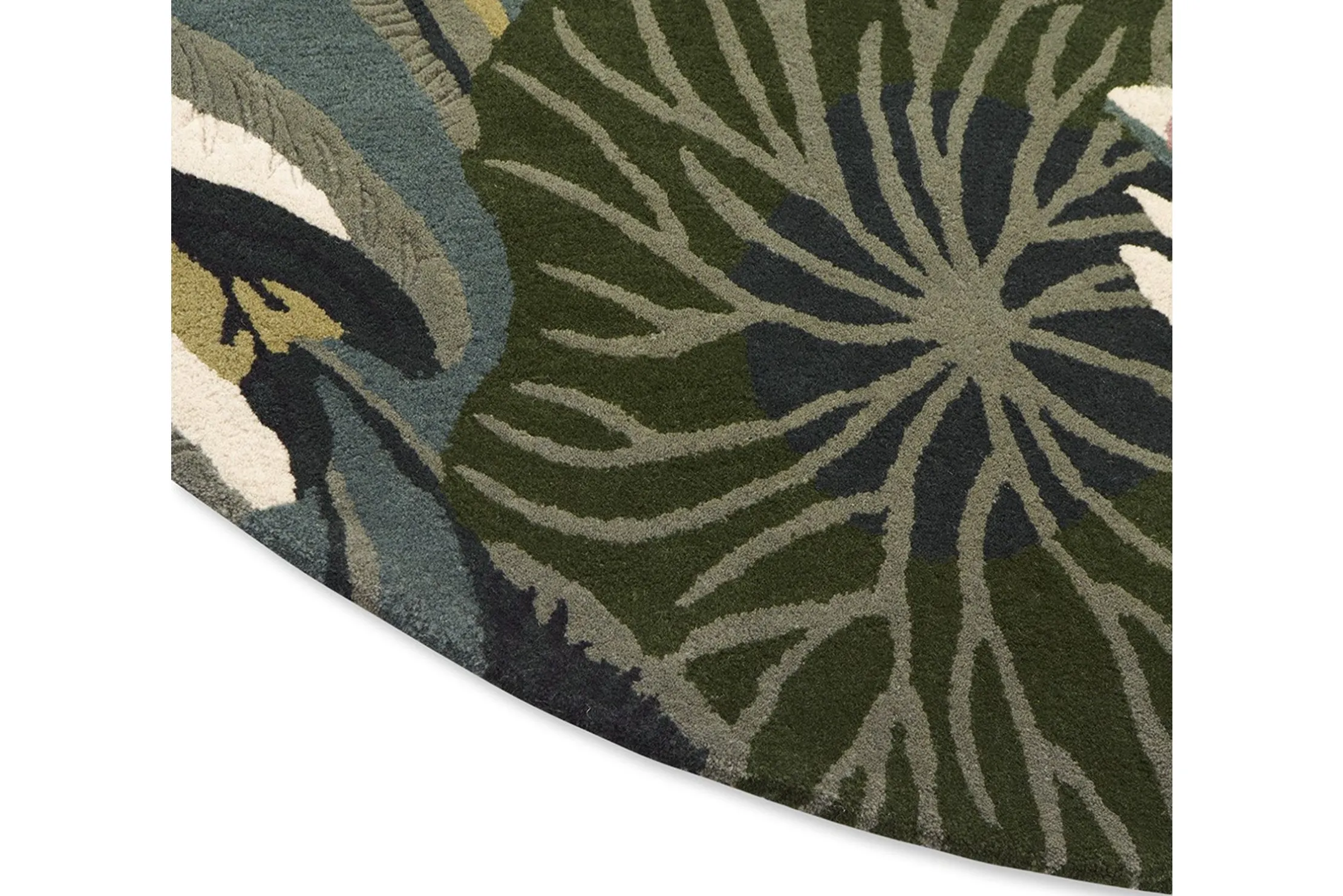 Vloerkleed Midnight Pond 038608 Waterlily | Wedgwood Home