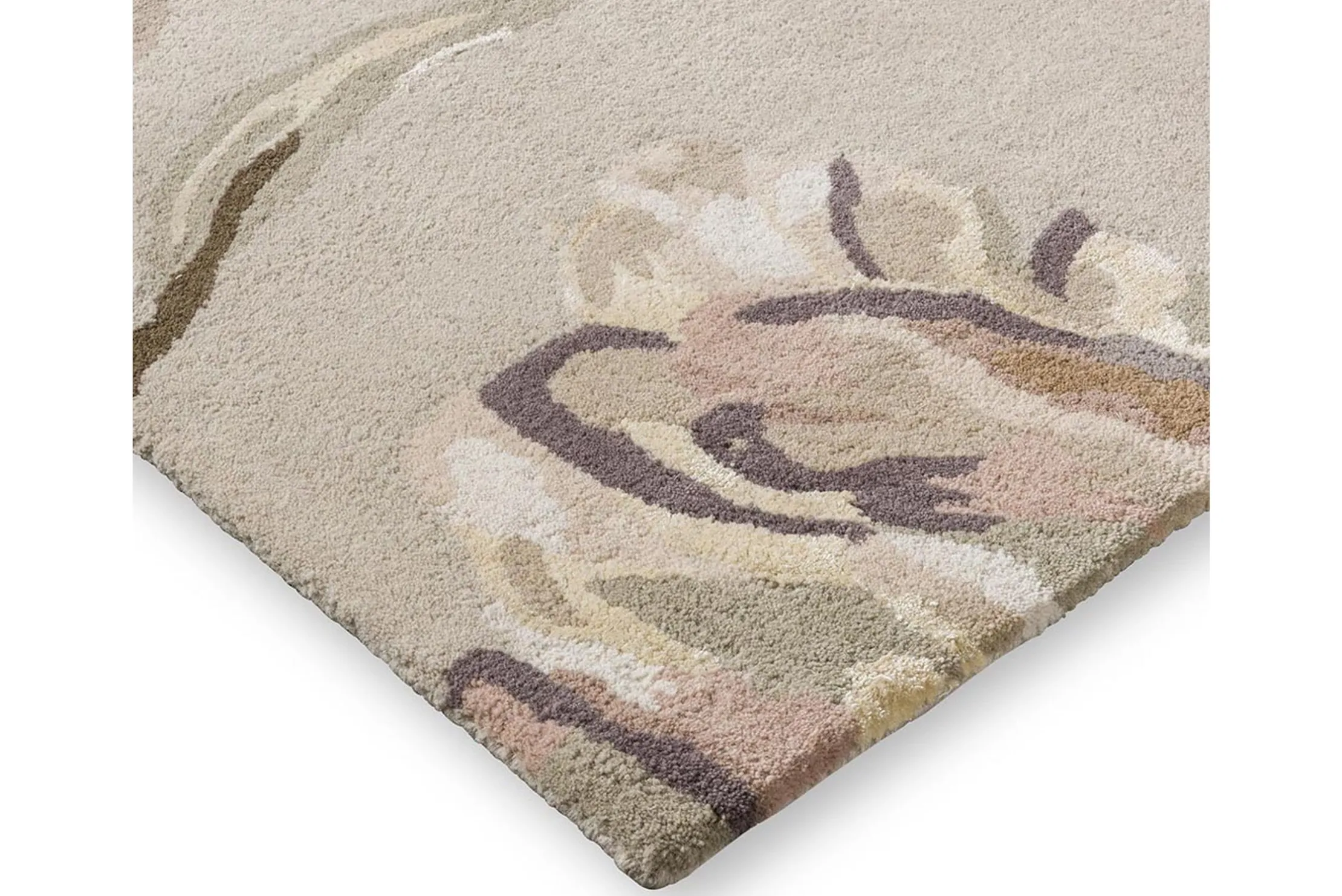 Vloerkleed Natural-Sage Green Gosford