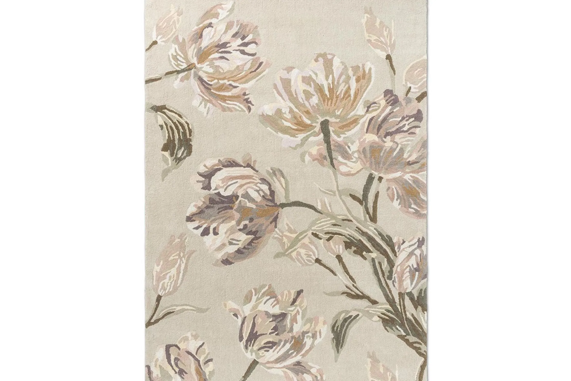 Vloerkleed Natural-Sage Green Gosford