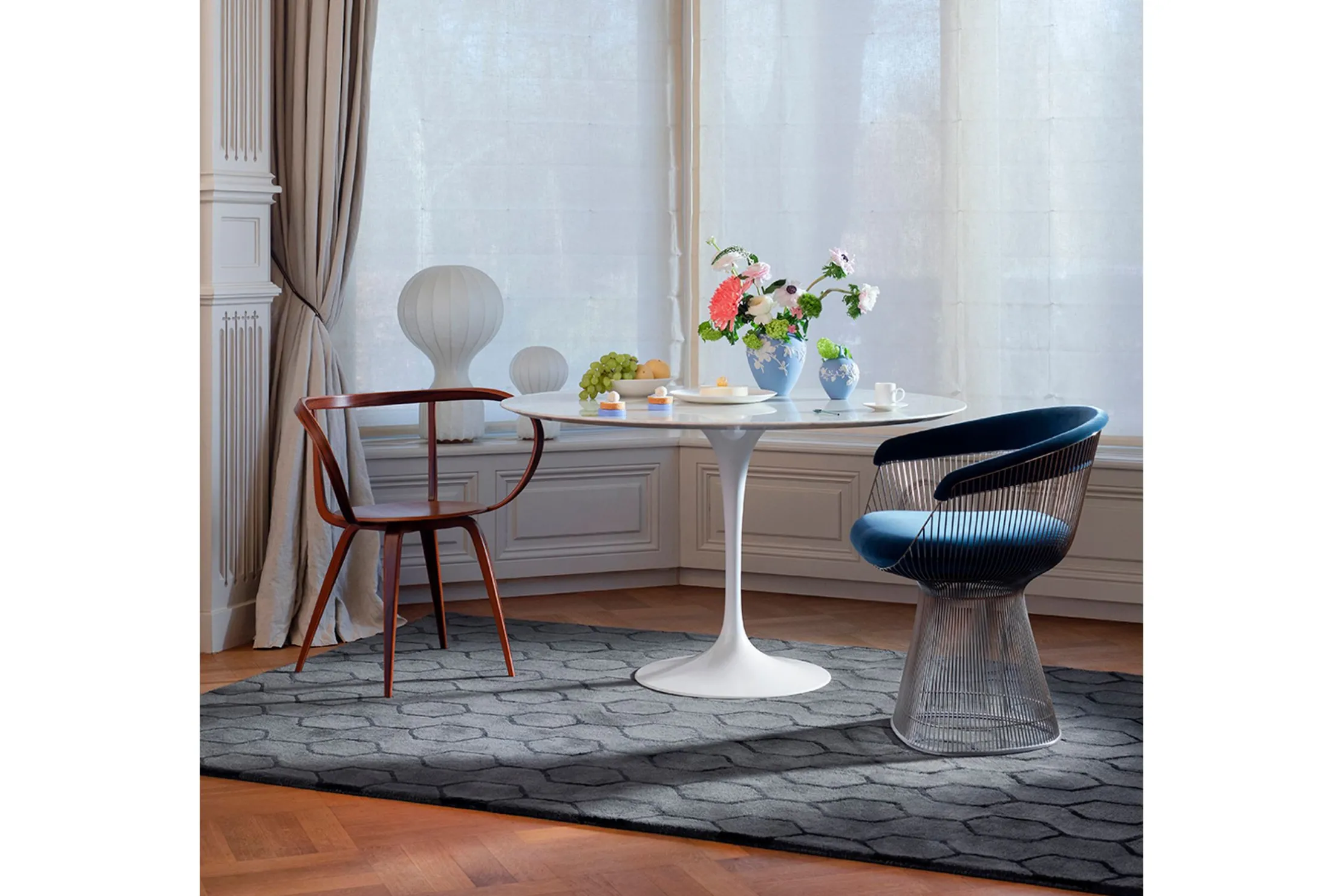 Vloerkleed Noir 039105 Gio | Wedgwood Home