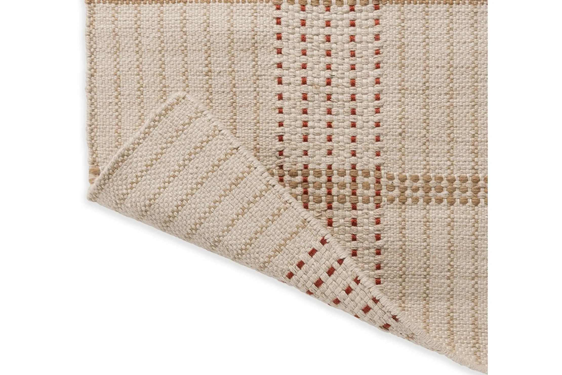 Vloerkleed Stitch Terra 497303 Zona | Brink & Campman