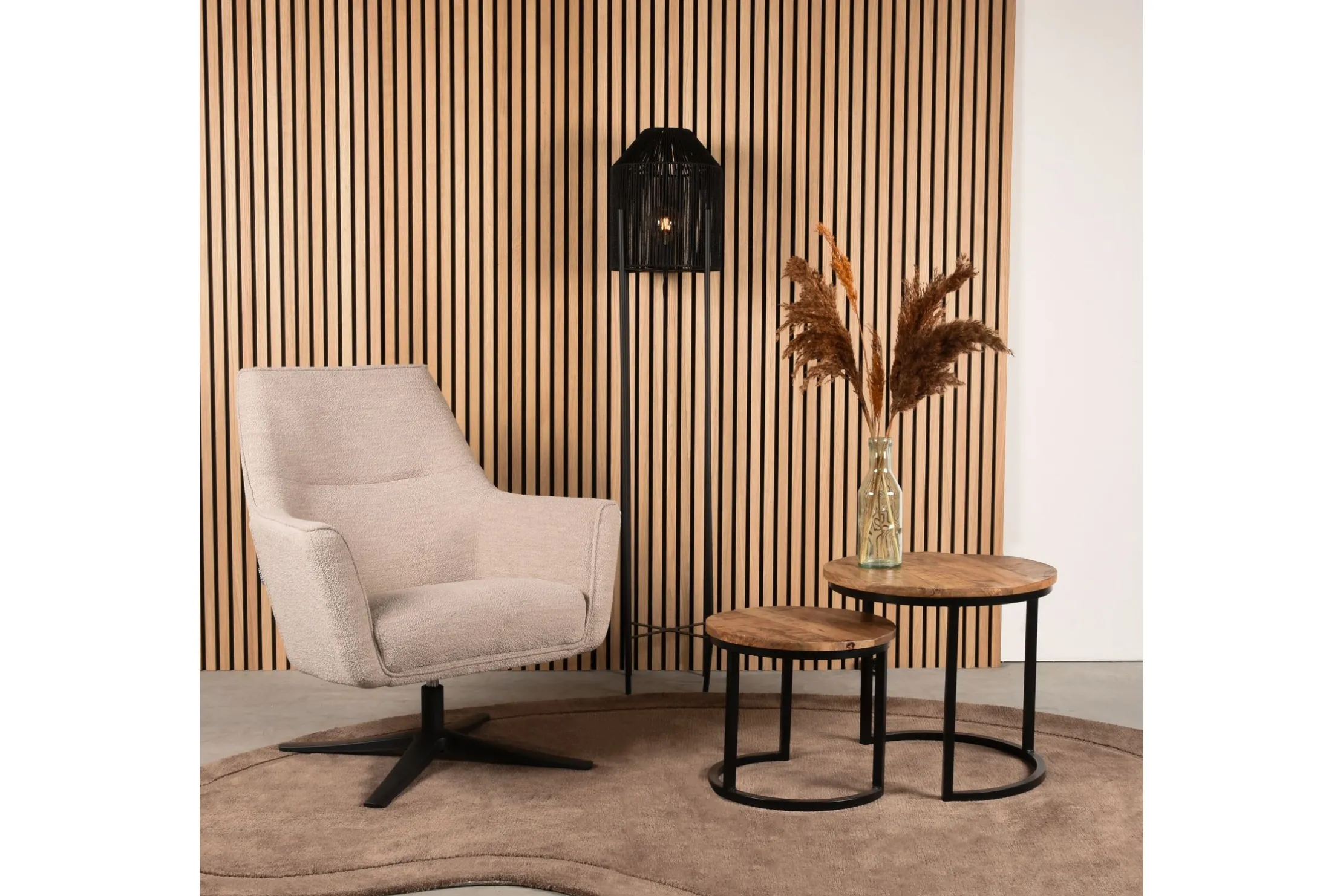 Vloerkleed Taupe Mody