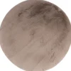 Vloerkleed Taupe rond Heat
