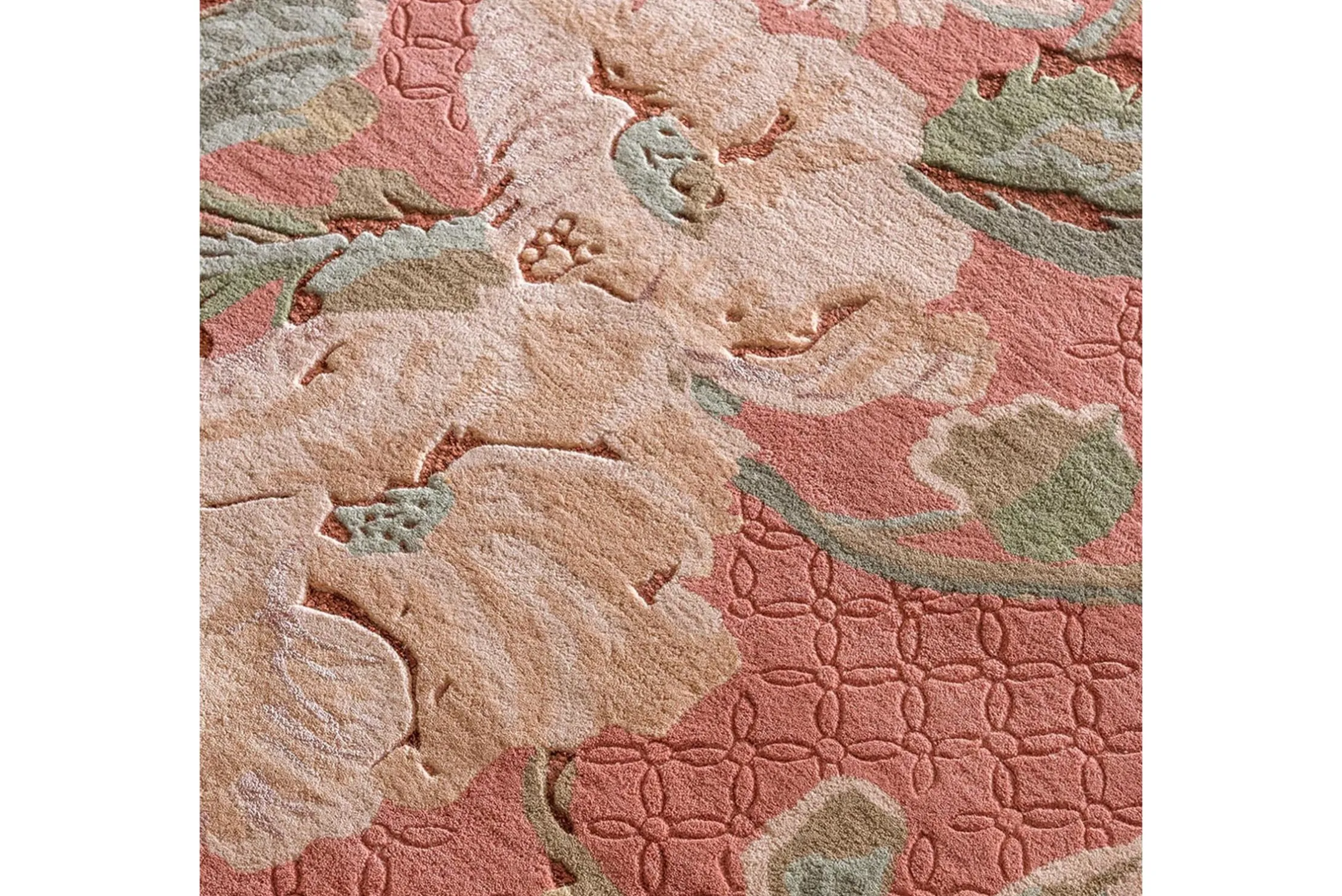Vloerkleed Terracotta Orange Aylworth Trail