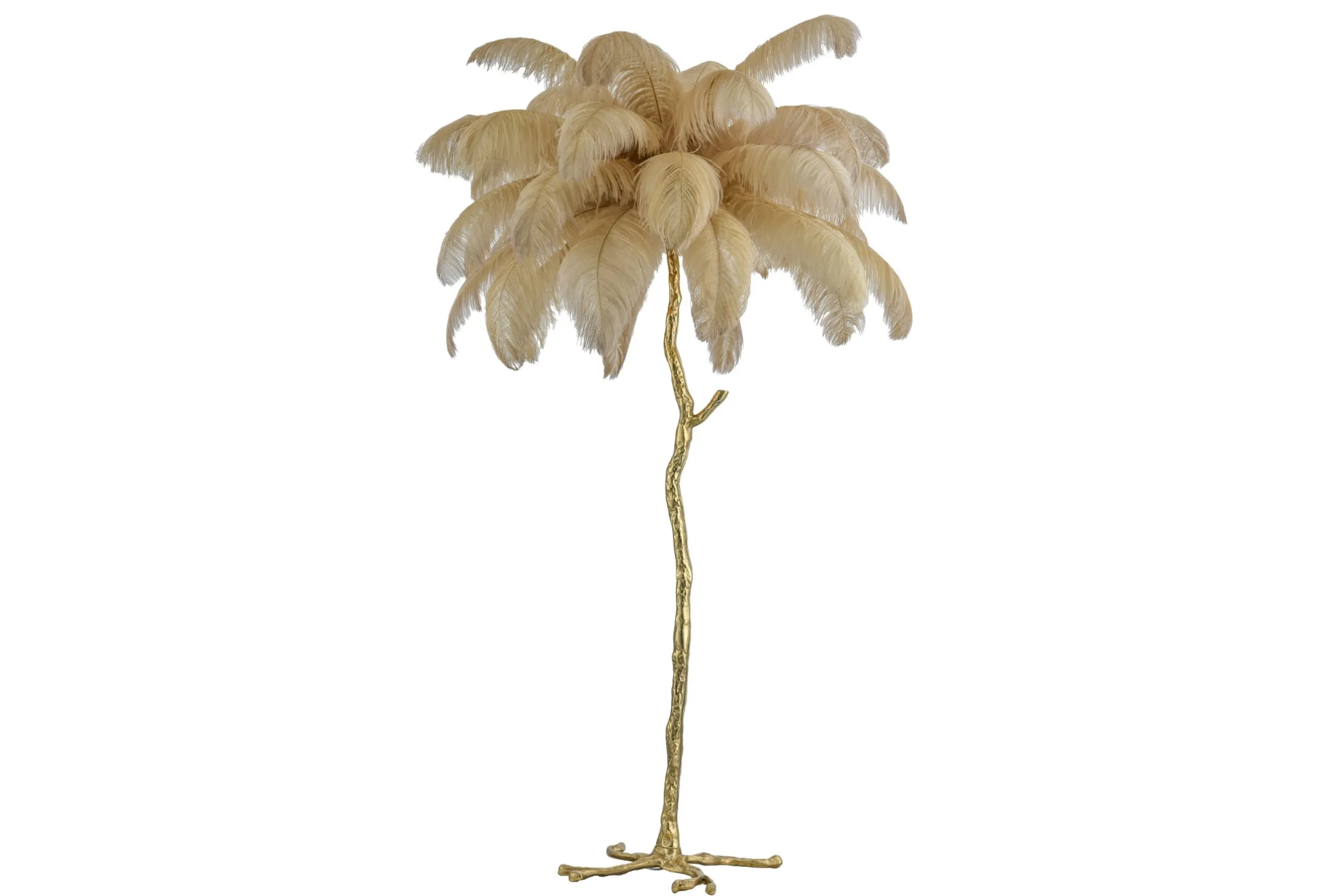Vloerlamp Beige Struzzo