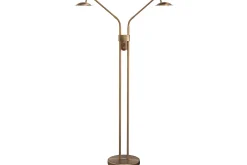 Vloerlamp Brons Jupiter