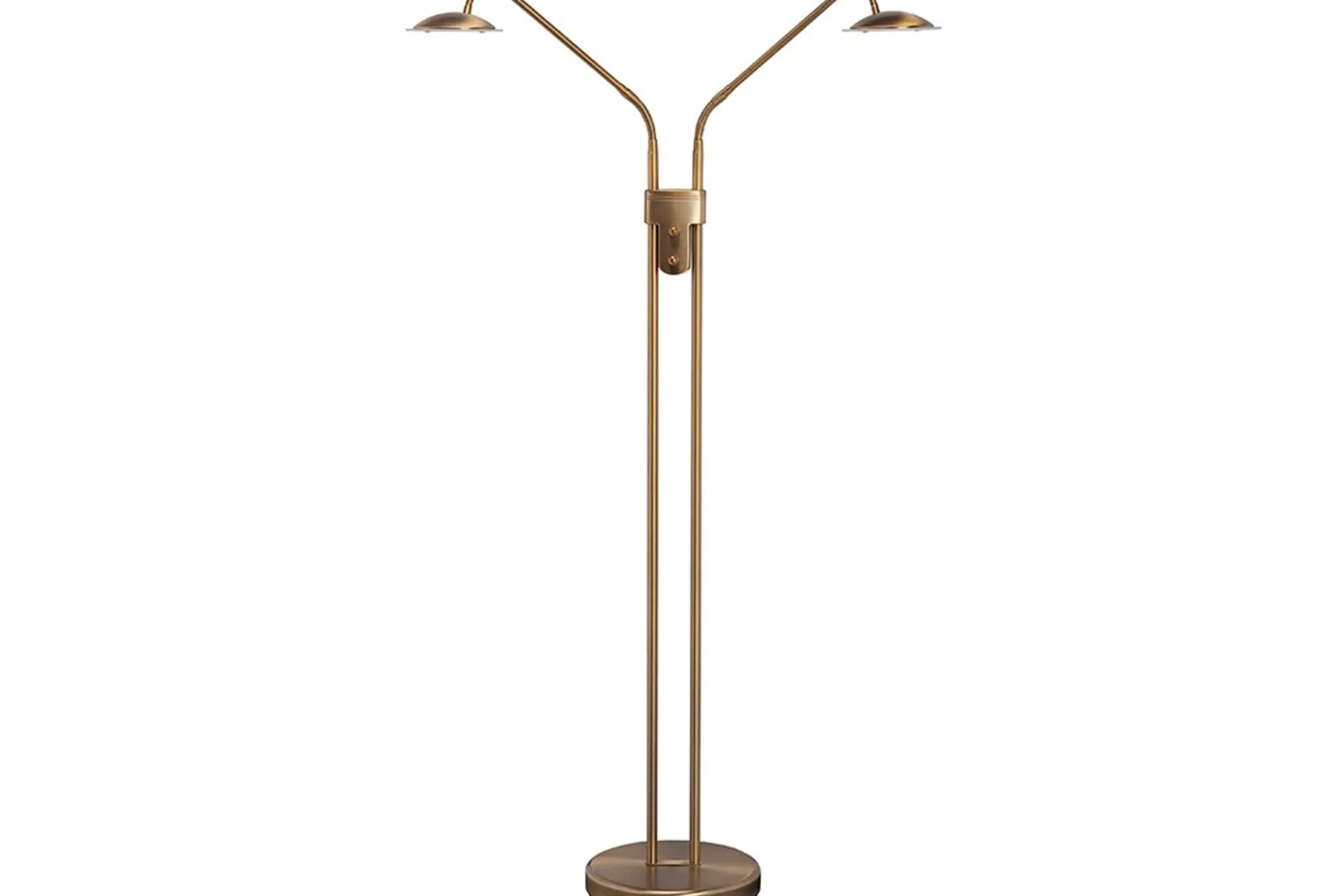 Vloerlamp Brons Jupiter