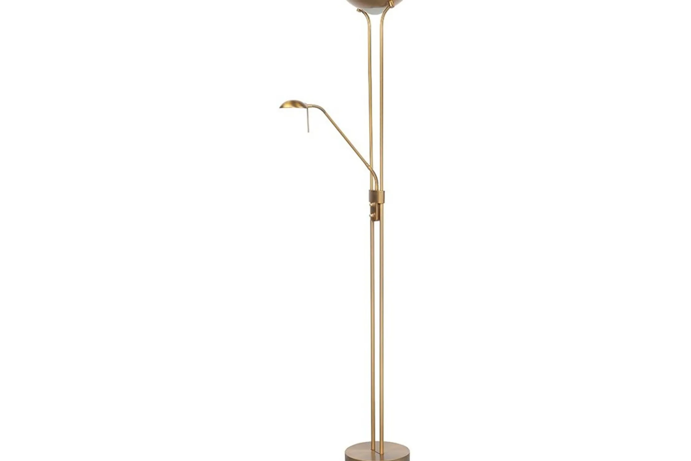 Vloerlamp Brons Luna