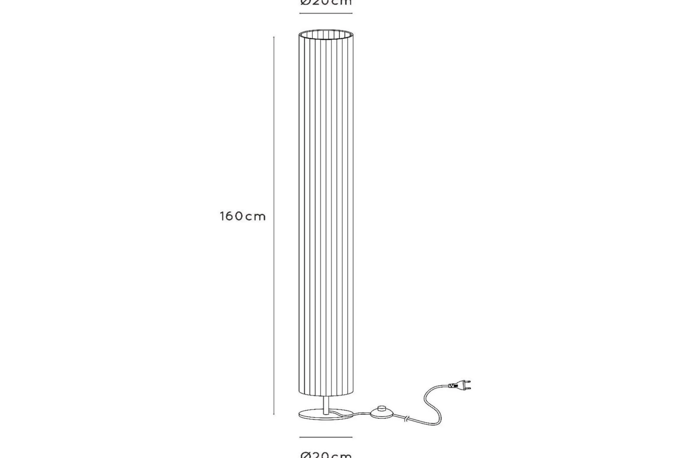 Vloerlamp Fold