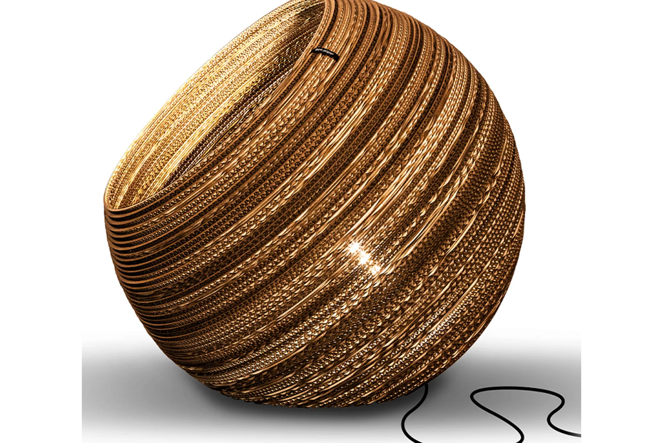 Vloerlamp Ø64 Globe | Think Paper