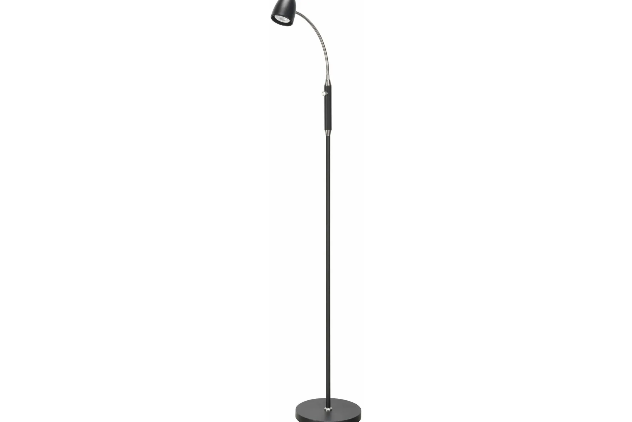 Vloerlamp Zwart Cone