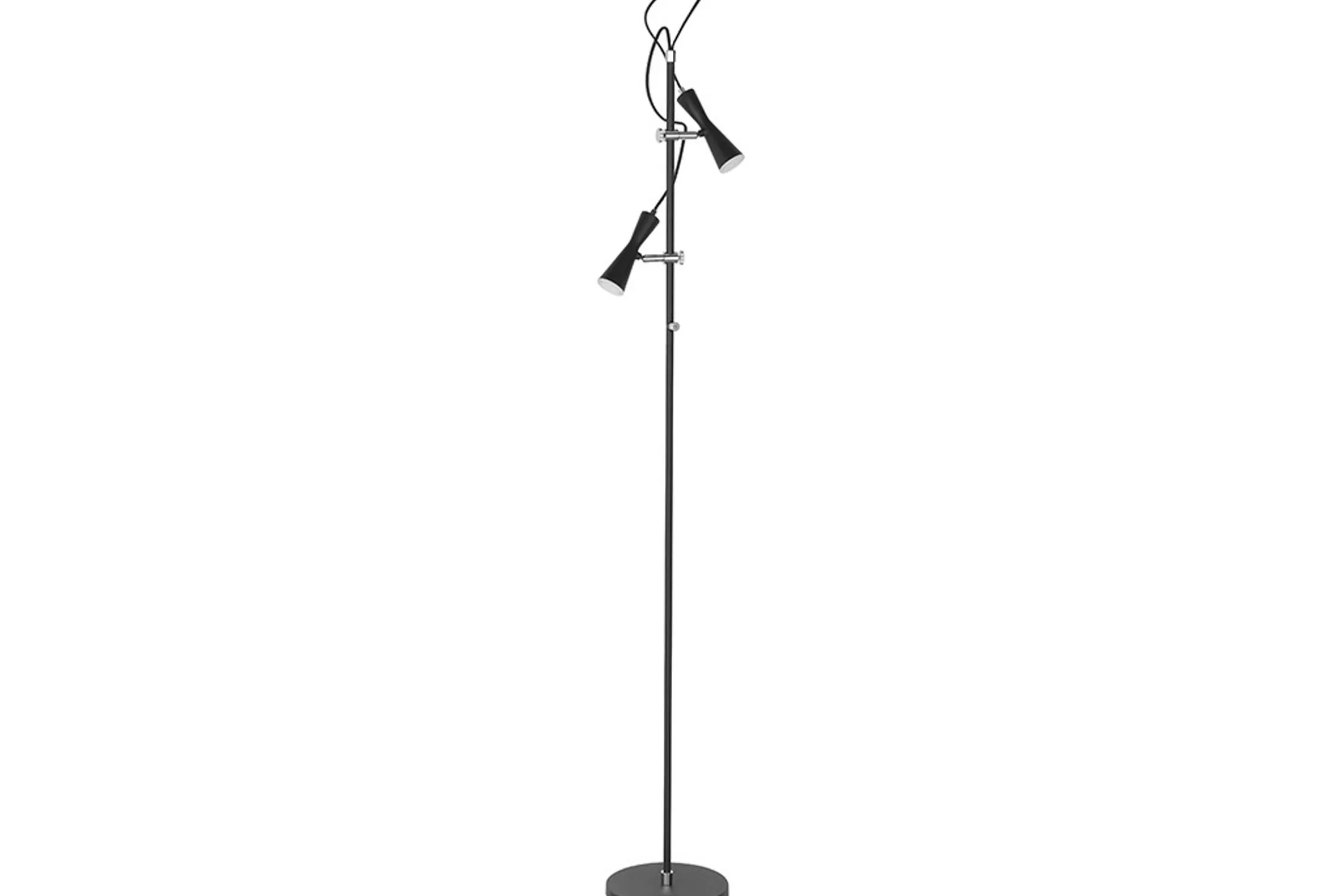 Vloerlamp Zwart Move