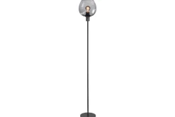 Vloerlamp Zwart Rookglas Fantasy