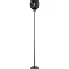 Vloerlamp Zwart Rookglas Fantasy